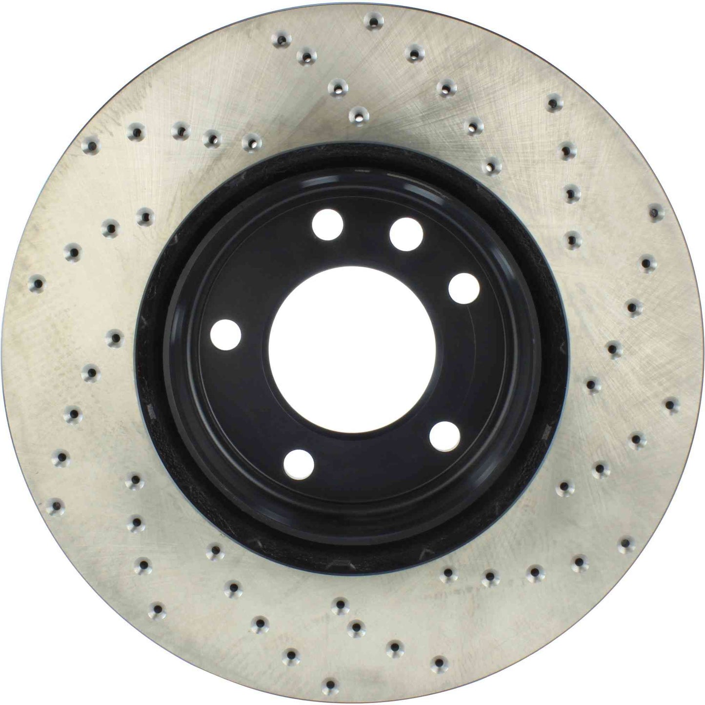 StopTech Sport Cryo Cross Drilled Brake Rotor; Front Left