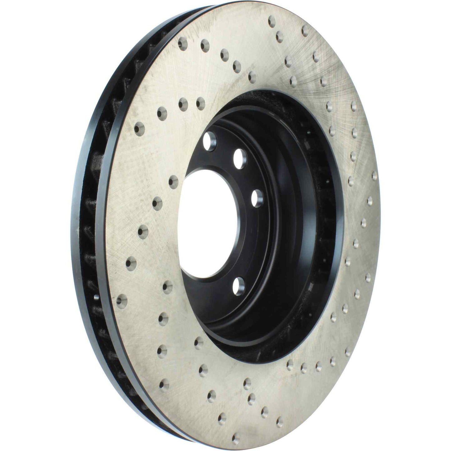 StopTech Sport Cryo Cross Drilled Brake Rotor; Front Right