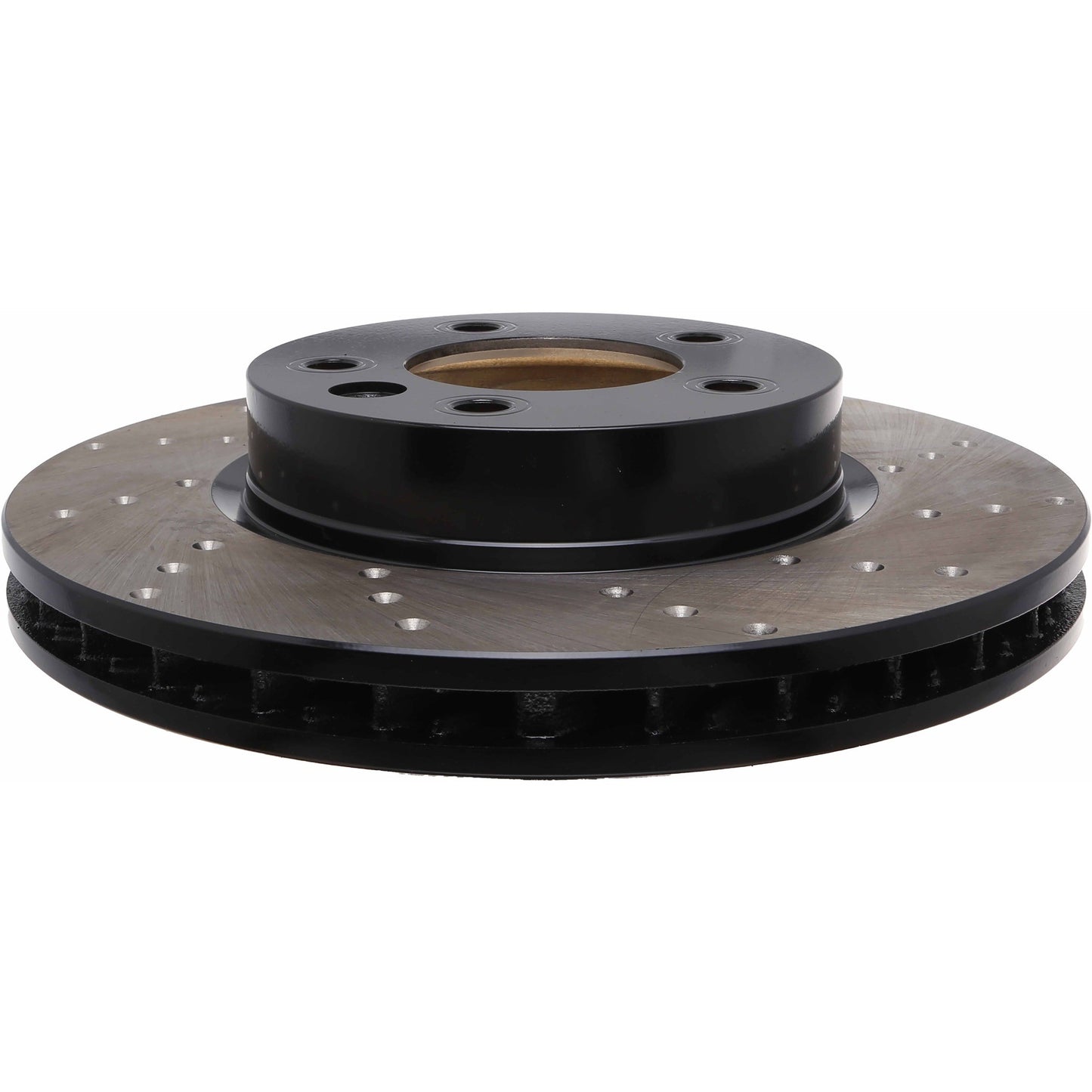 StopTech Sport Cryo Cross Drilled Brake Rotor; Rear Left