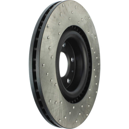 StopTech Sport Cryo Cross Drilled Brake Rotor; Rear Right