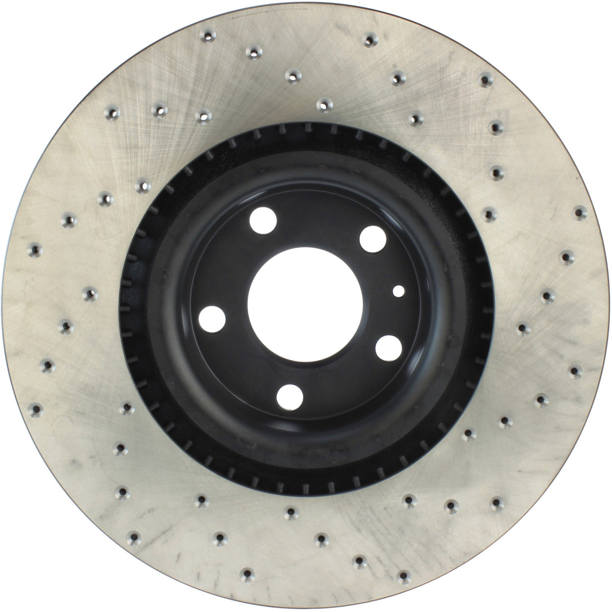 StopTech Sport Cryo Cross Drilled Brake Rotor; Rear Left