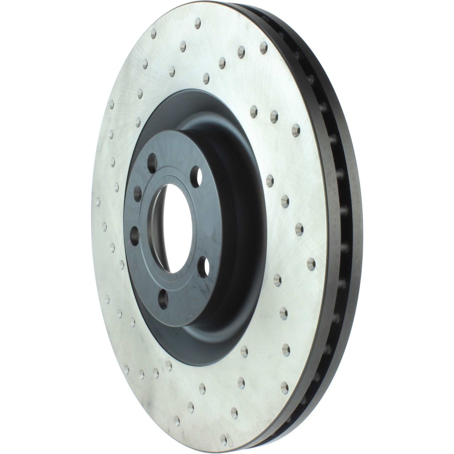 StopTech Sport Cryo Cross Drilled Brake Rotor; Rear Left