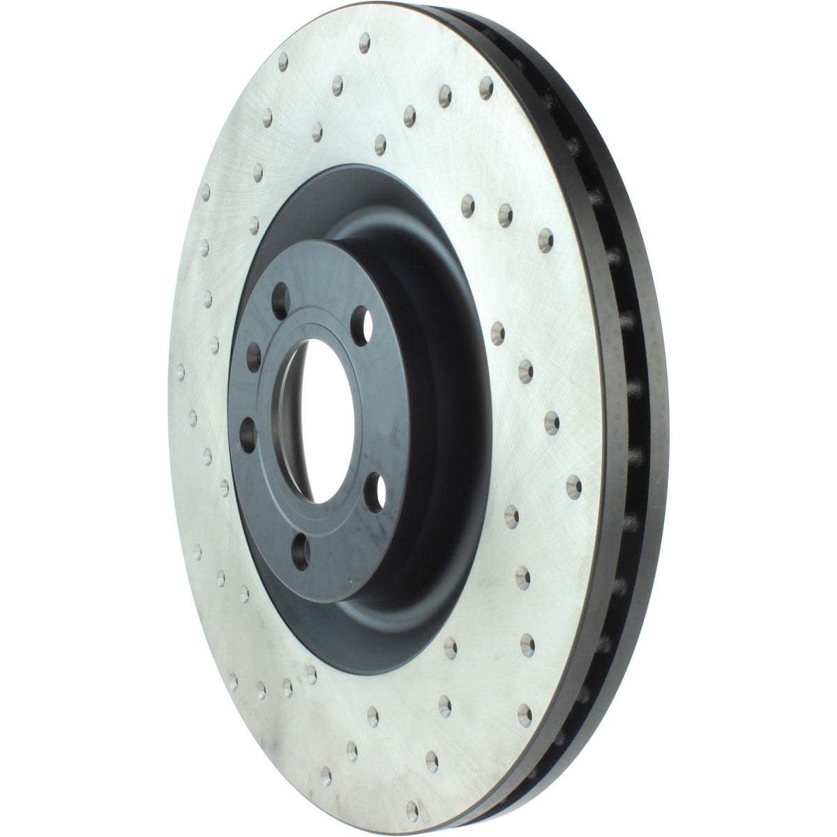 StopTech Sport Cryo Cross Drilled Brake Rotor; Rear Left
