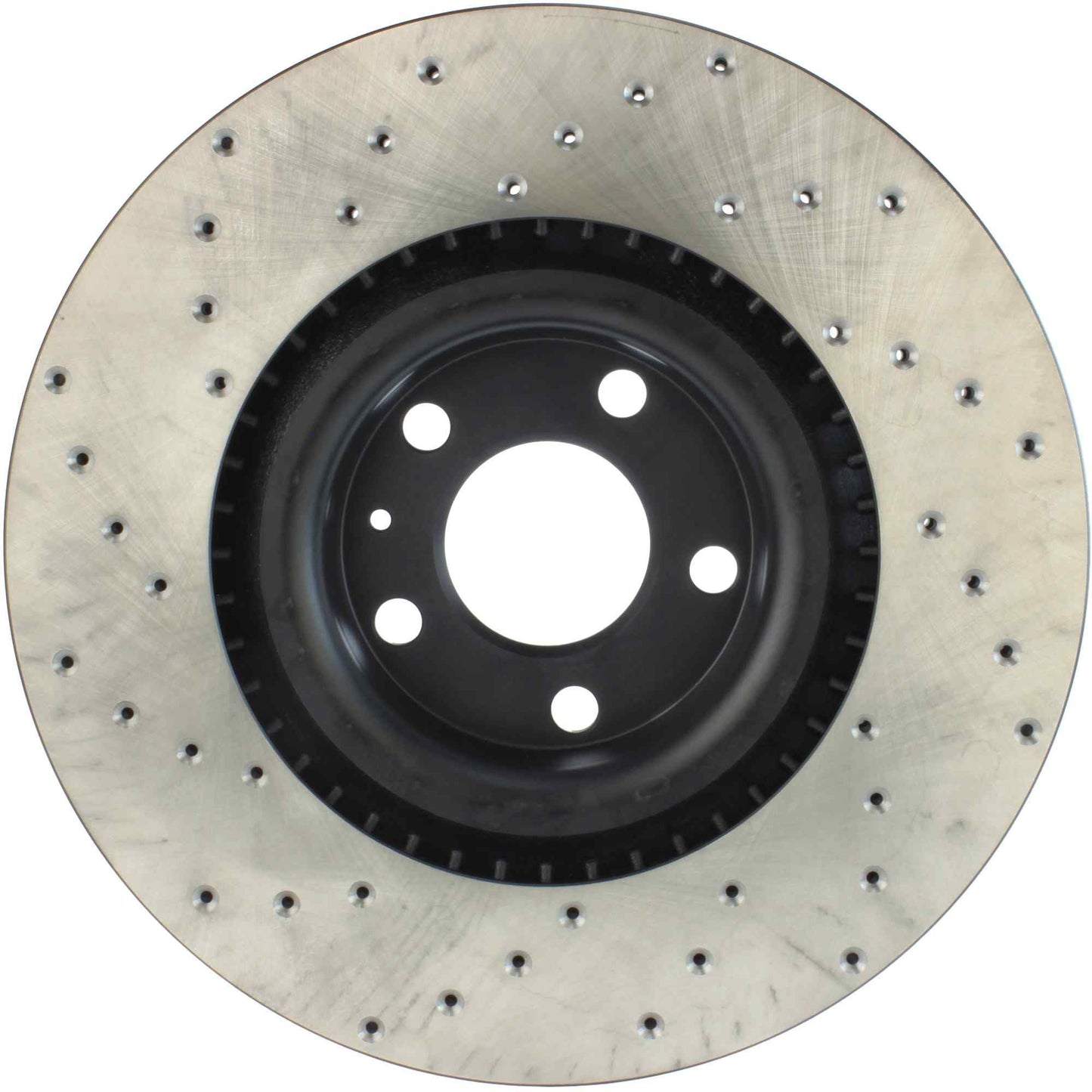 StopTech Sport Cryo Cross Drilled Brake Rotor; Rear Right