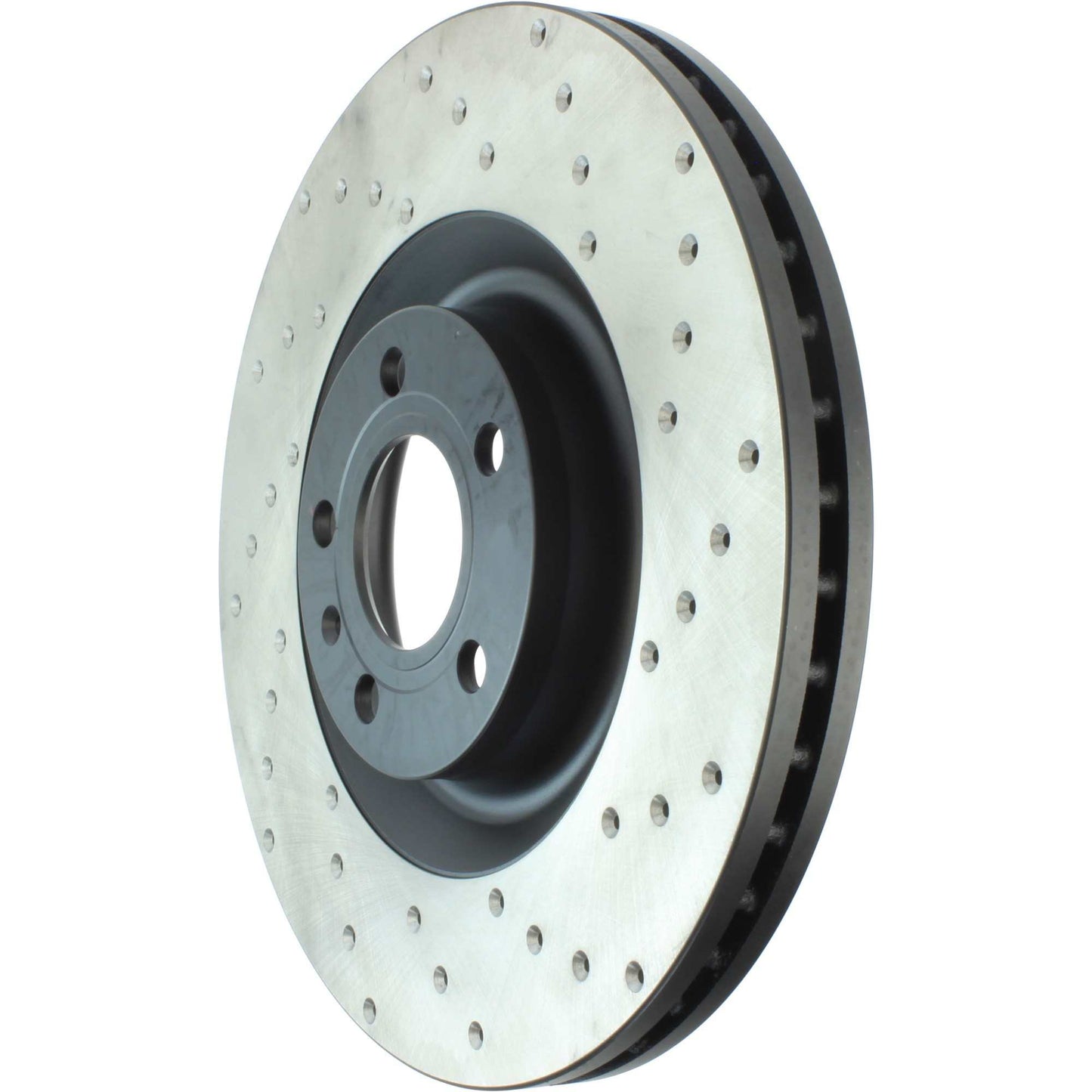 StopTech Sport Cryo Cross Drilled Brake Rotor; Rear Right