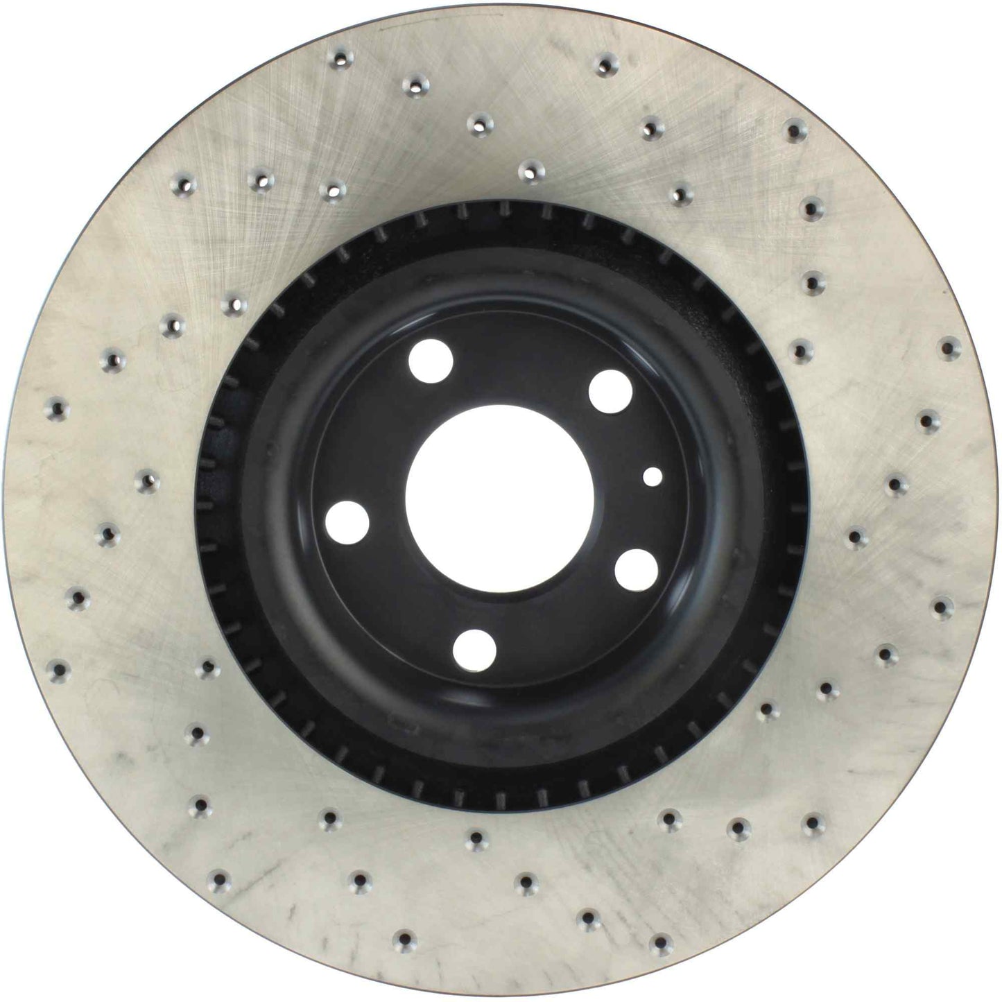 StopTech Sport Cryo Cross Drilled Brake Rotor; Front Left
