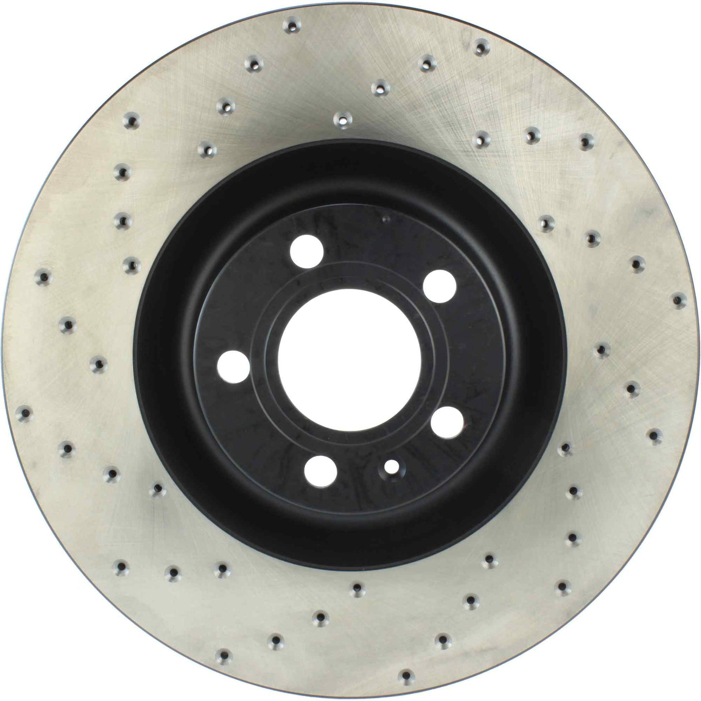 StopTech Sport Cryo Cross Drilled Brake Rotor; Front Left