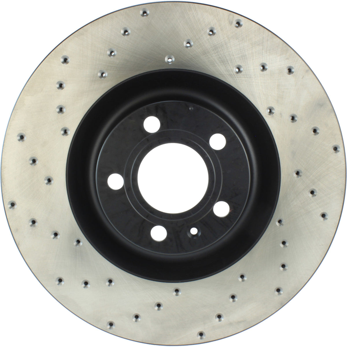 StopTech Sport Cryo Cross Drilled Brake Rotor; Front Left