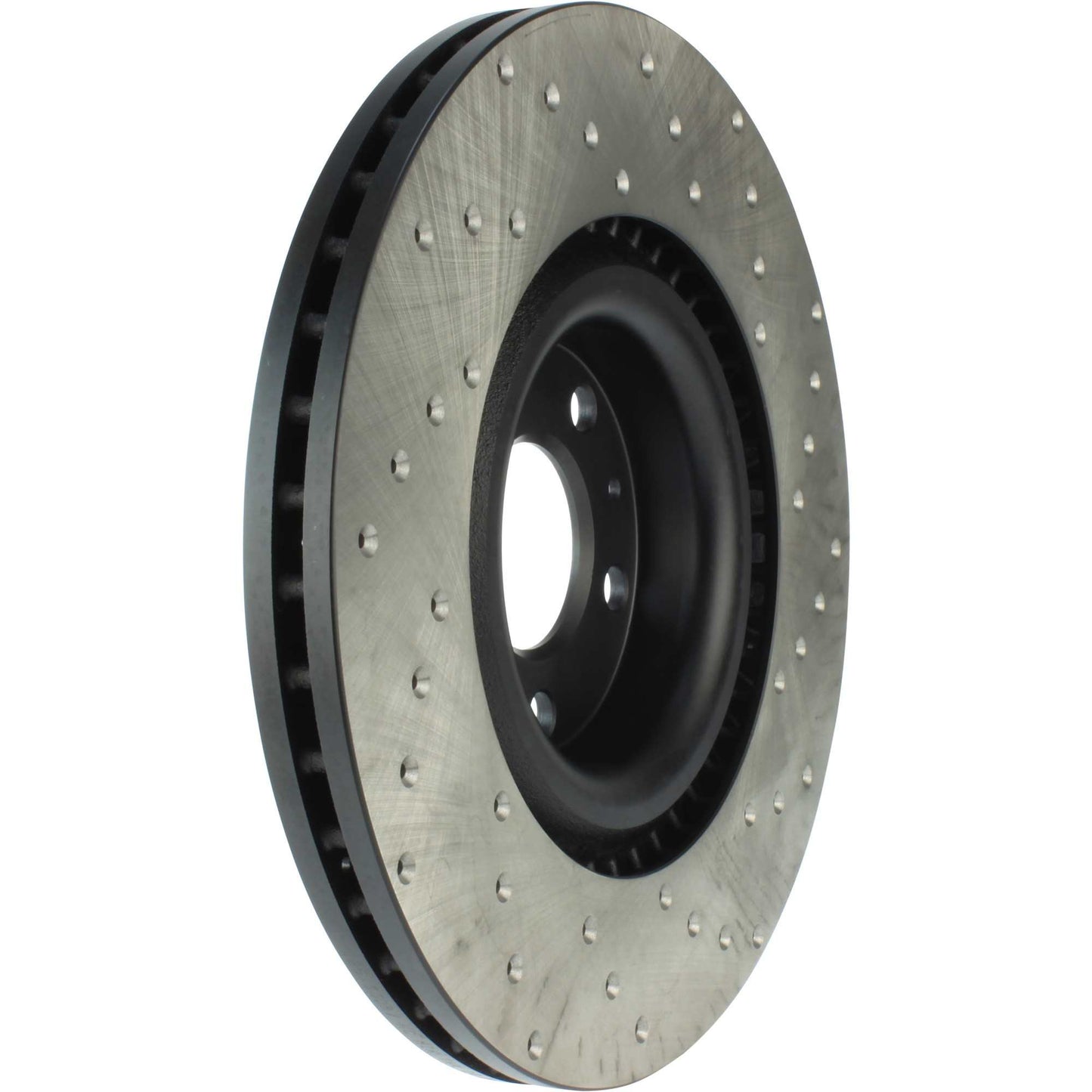 StopTech Sport Cryo Cross Drilled Brake Rotor; Front Left