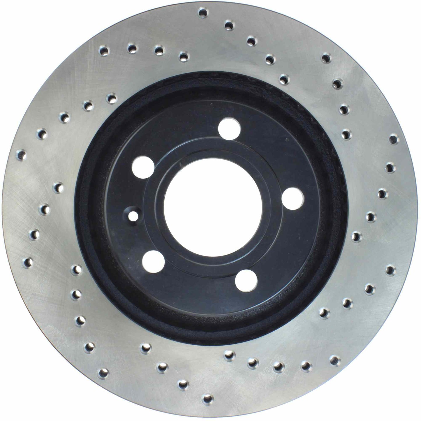 StopTech 04-09 Audi S4 Rear Left Drilled Rotor 128.33088L