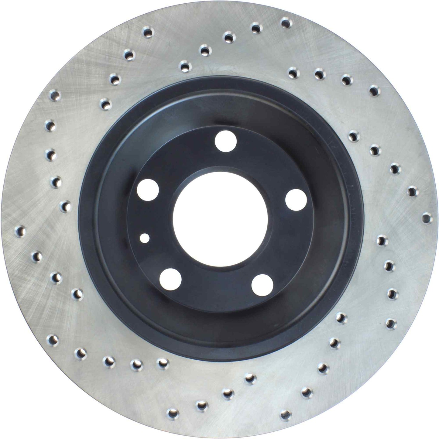 StopTech 04-09 Audi S4 Rear Left Drilled Rotor 128.33088L