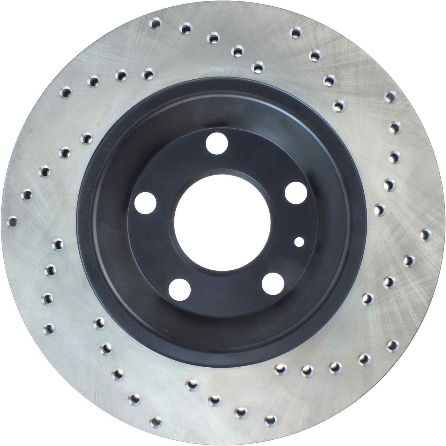 StopTech 04-09 Audi S4 Rear Right Drilled Rotor 128.33088R