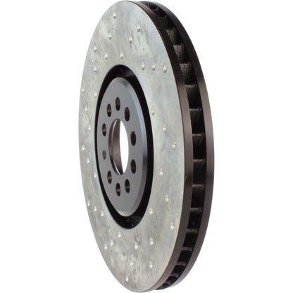 StopTech Sport Cryo Cross Drilled Brake Rotor; Rear Right