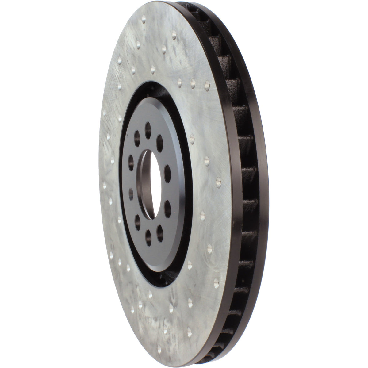StopTech Sport Cryo Cross Drilled Brake Rotor; Front Left