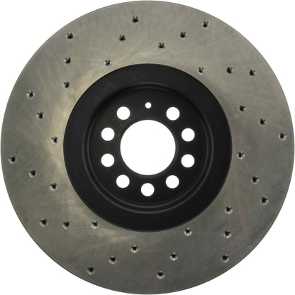 StopTech Sport Cryo Cross Drilled Brake Rotor; Front Right