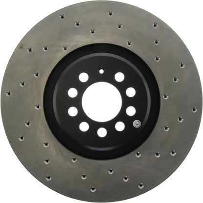 StopTech Sport Cryo Cross Drilled Brake Rotor; Front Right