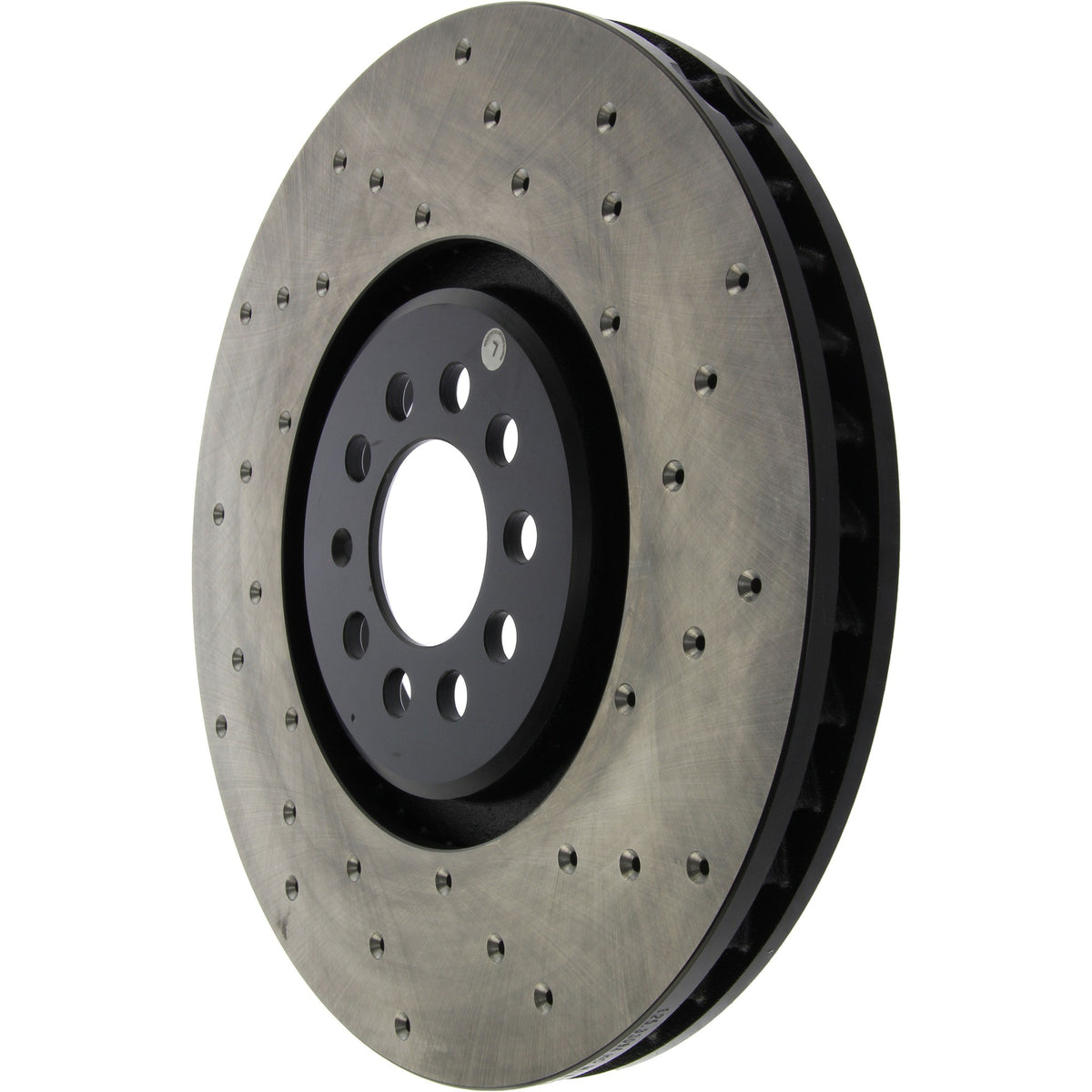 StopTech Sport Cryo Cross Drilled Brake Rotor; Front Right