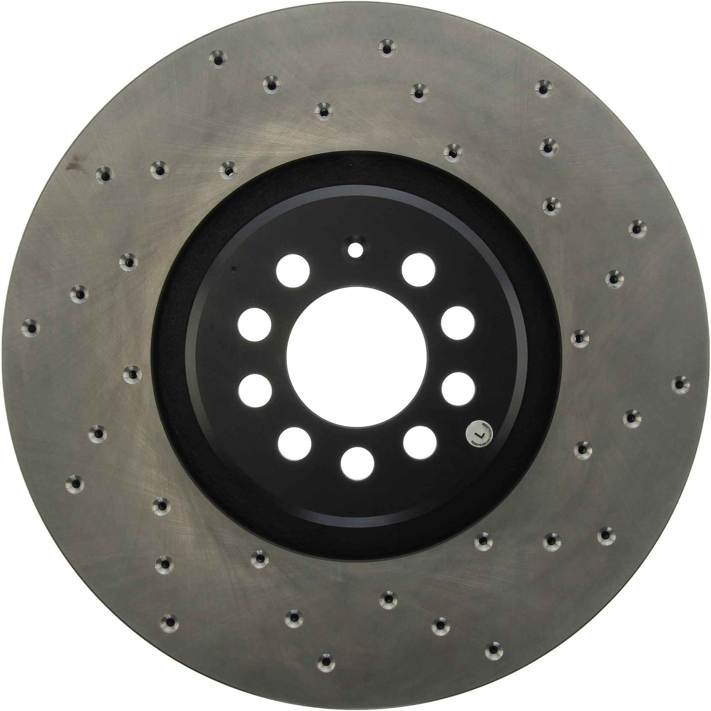 StopTech Sport Cryo Cross Drilled Brake Rotor; Front Left