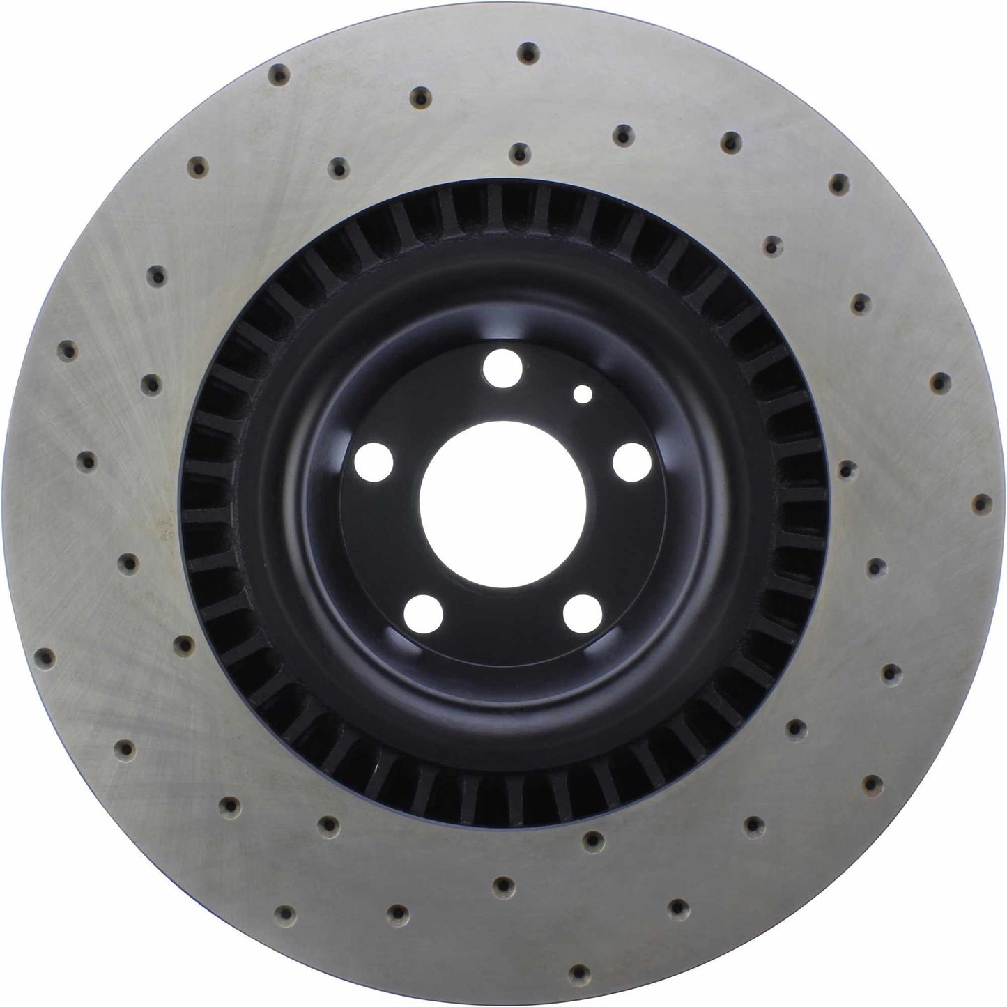 StopTech Sport Cryo Cross Drilled Brake Rotor; Front Left
