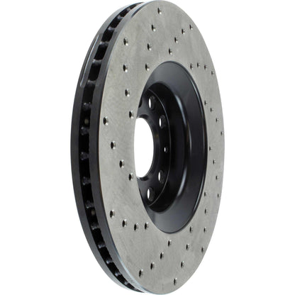 StopTech Sport Cryo Cross Drilled Brake Rotor; Front Right