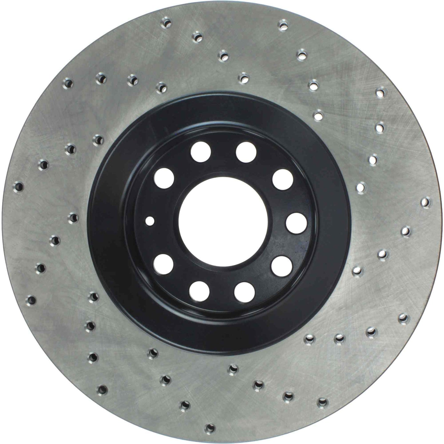 StopTech Sport Cryo Cross Drilled Brake Rotor; Front Left