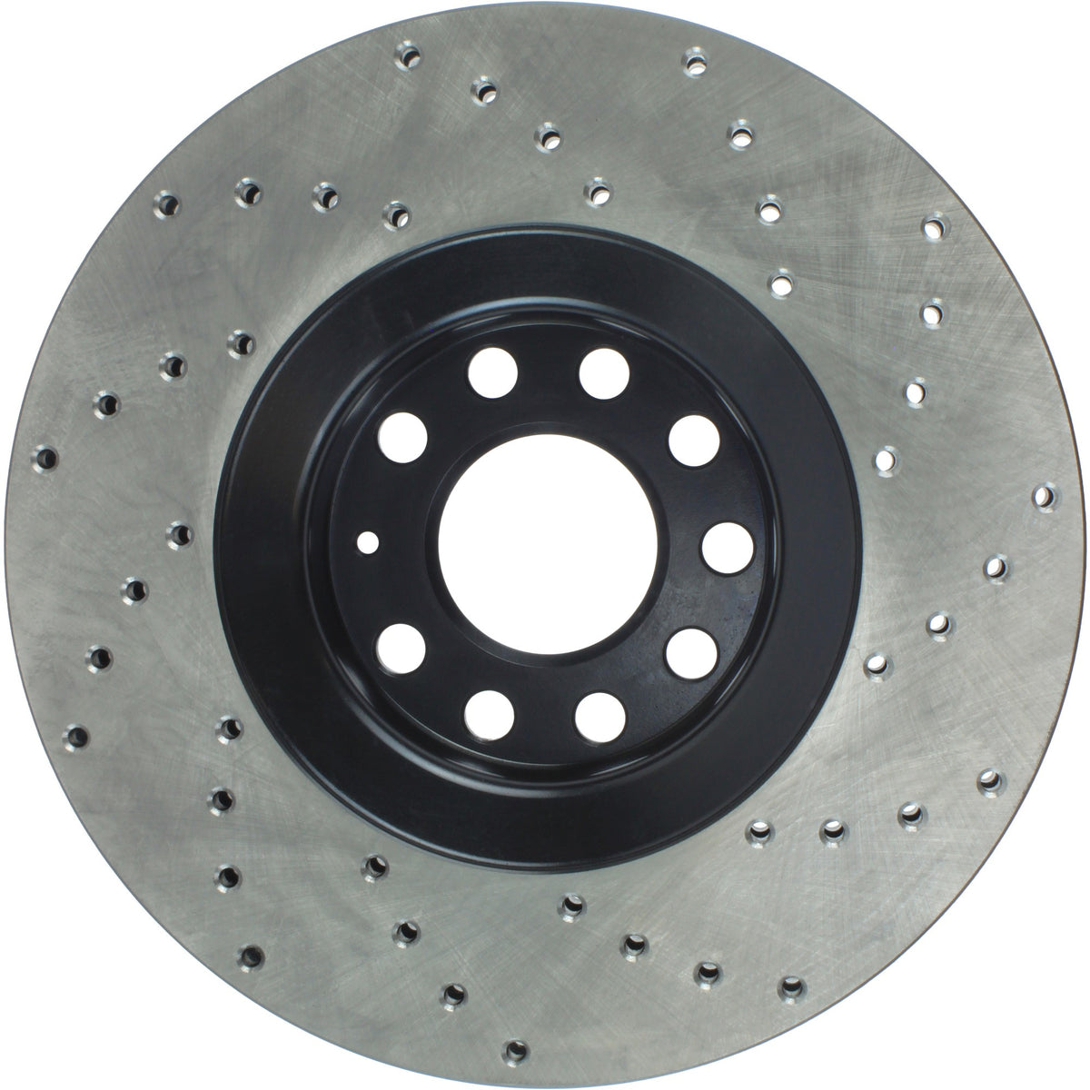 StopTech Sport Cryo Cross Drilled Brake Rotor; Front Left