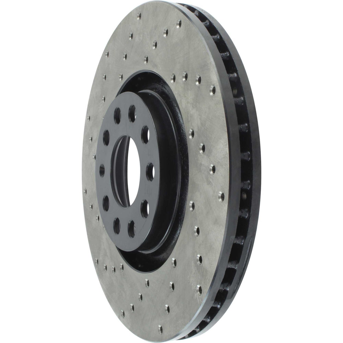StopTech Sport Cryo Cross Drilled Brake Rotor; Front Left
