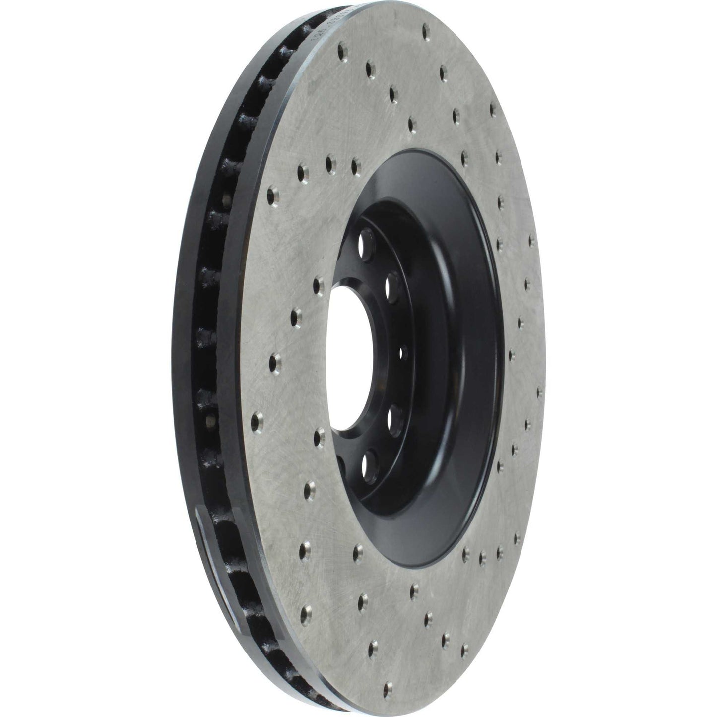 StopTech Sport Cryo Cross Drilled Brake Rotor; Front Left