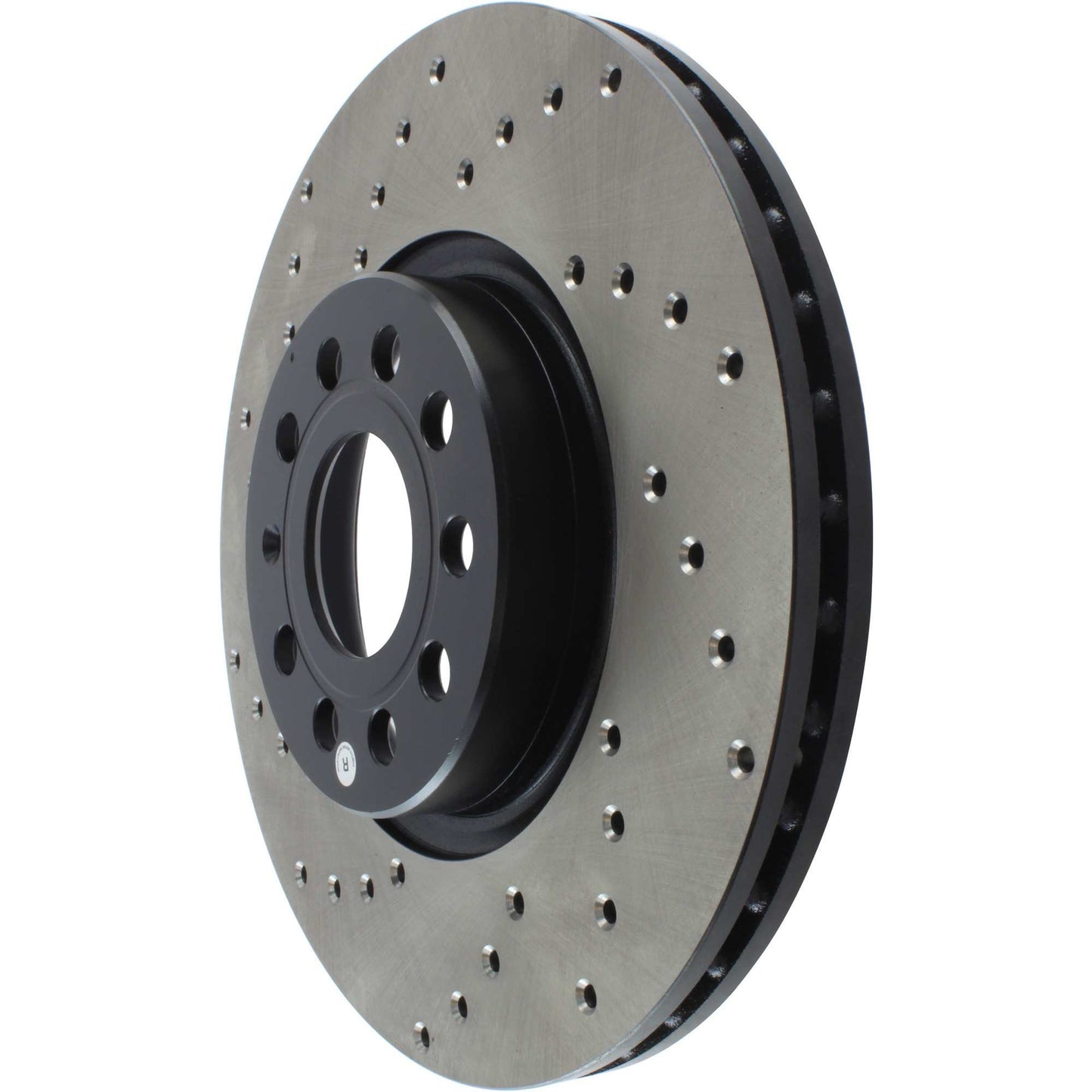 StopTech Sport Cryo Cross Drilled Brake Rotor; Rear Left