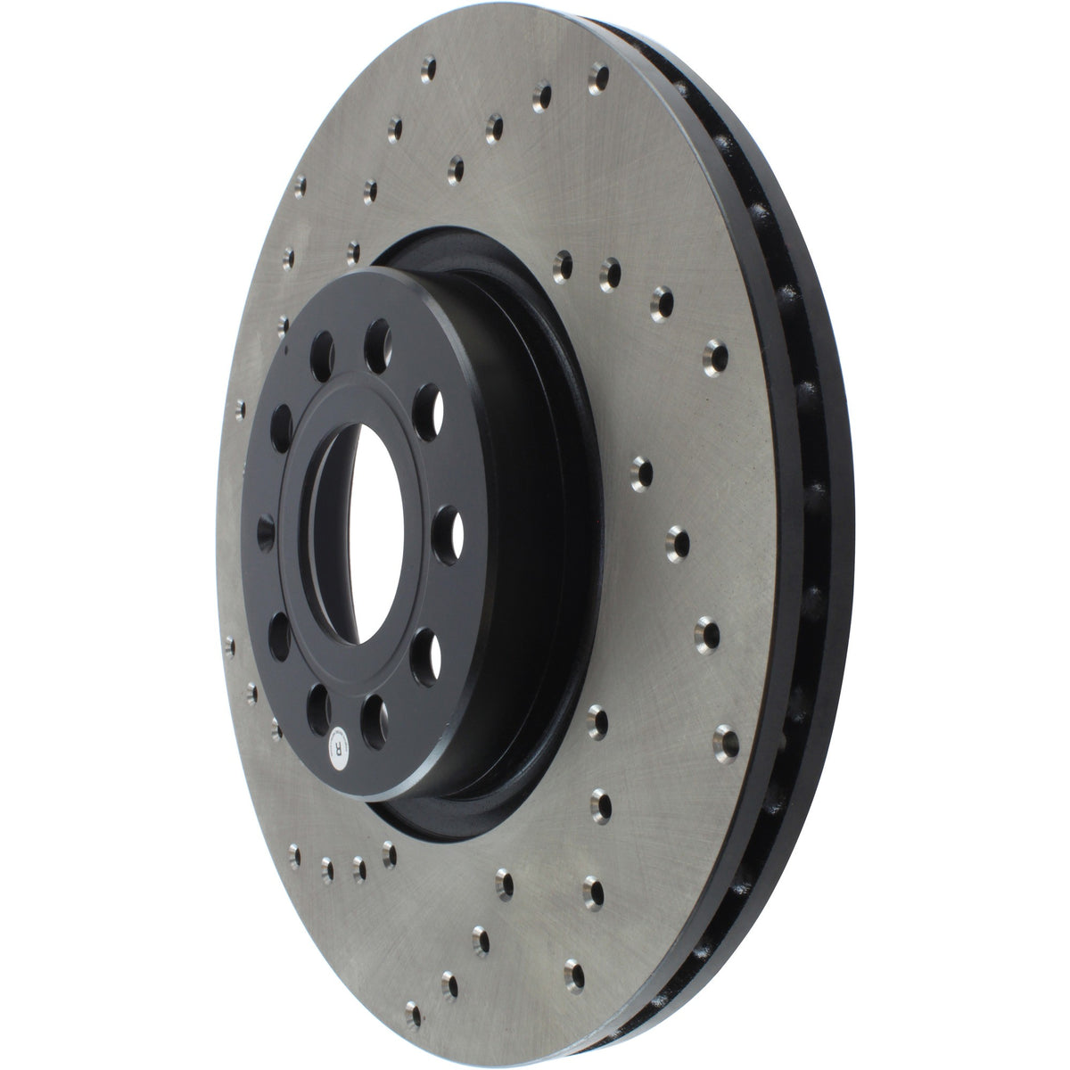 StopTech Sport Cryo Cross Drilled Brake Rotor; Front Left