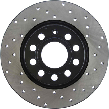 StopTech Sport Cryo Cross Drilled Brake Rotor; Front Right