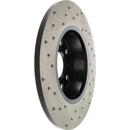 StopTech Sport Cryo Cross Drilled Brake Rotor; Front Right