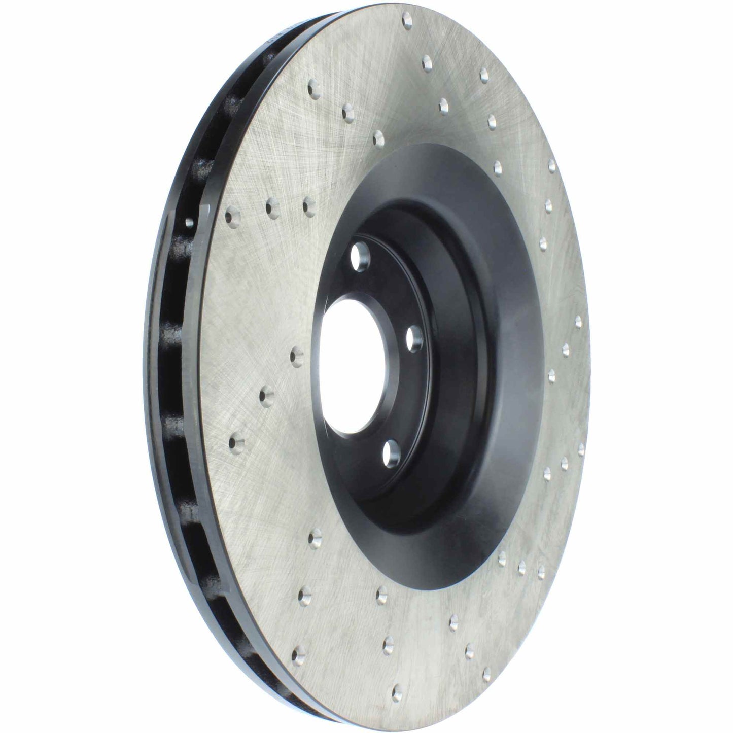 StopTech Sport Cryo Cross Drilled Brake Rotor; Rear Left
