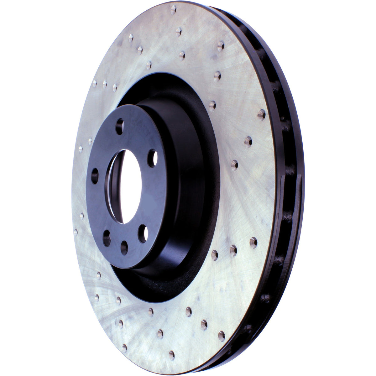 StopTech Sport Cryo Cross Drilled Brake Rotor; Rear Right