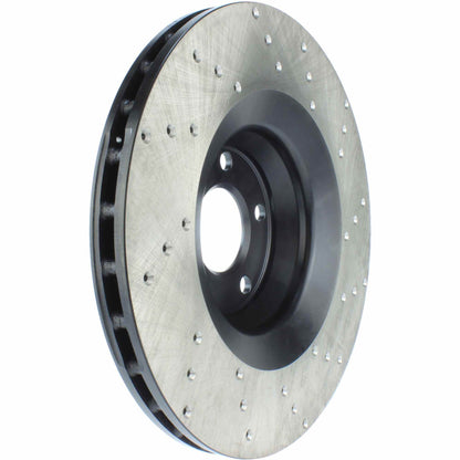 StopTech Sport Cryo Cross Drilled Brake Rotor; Front Left