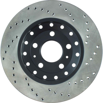 StopTech 05-10 A8/A8 Quattro 4.2L V8 / 04-06 VW Rabbit Drilled Right Rear Rotor 128.33102R