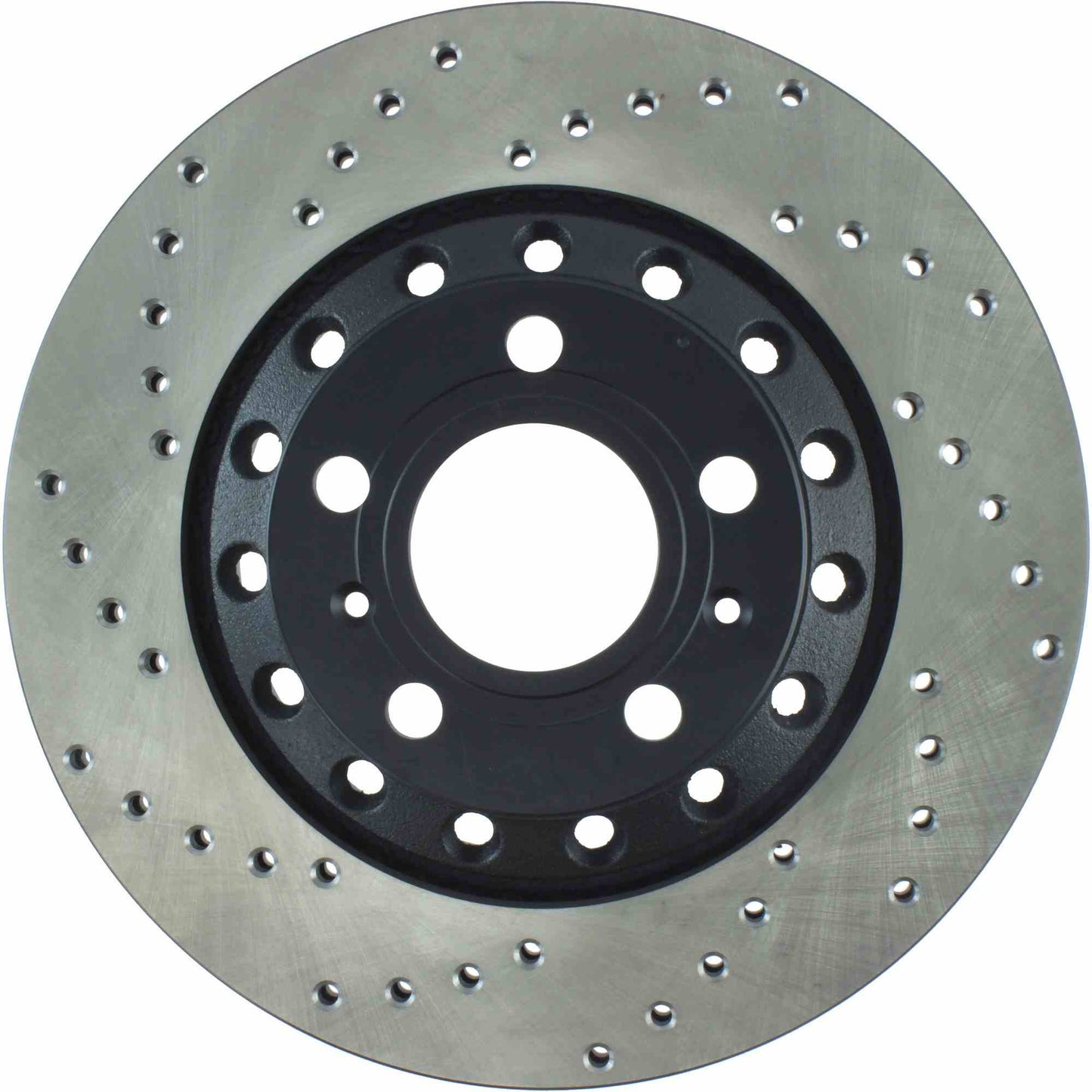 StopTech 05-10 A8/A8 Quattro 4.2L V8 / 04-06 VW Rabbit Drilled Right Rear Rotor 128.33102R