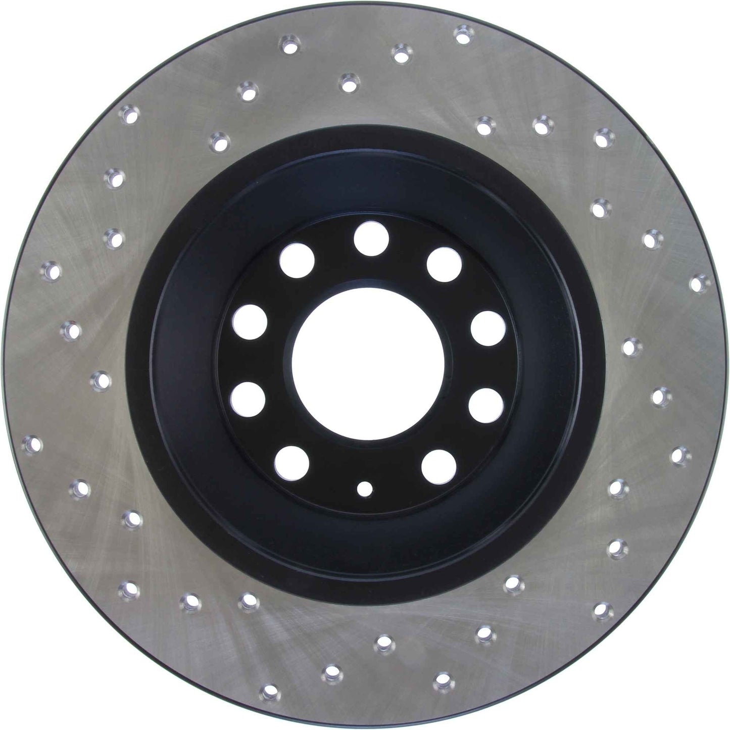 StopTech SportStop 05-10 Audi A6 / 05-08 A6 Quattro Drilled Left Rear Rotor 128.33104L