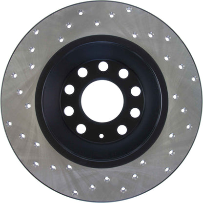 StopTech SportStop 05-10 Audi A6 / 05-08 A6 Quattro Drilled Left Rear Rotor 128.33104L