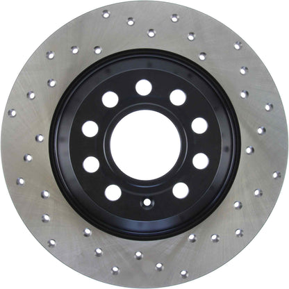 StopTech SportStop 05-10 Audi A6 / 05-08 A6 Quattro Drilled Left Rear Rotor 128.33104L