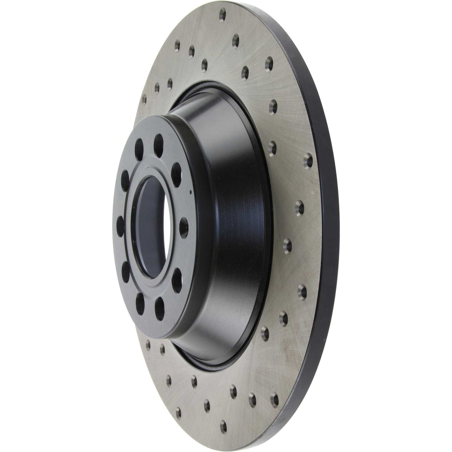 StopTech SportStop 05-10 Audi A6 / 05-08 A6 Quattro Drilled Left Rear Rotor 128.33104L