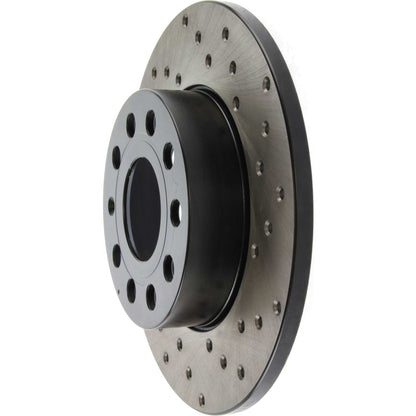 StopTech SportStop 10 Audi A3 / 1/05-10 VW Jetta Drilled Left Rear Rotor 128.33105L