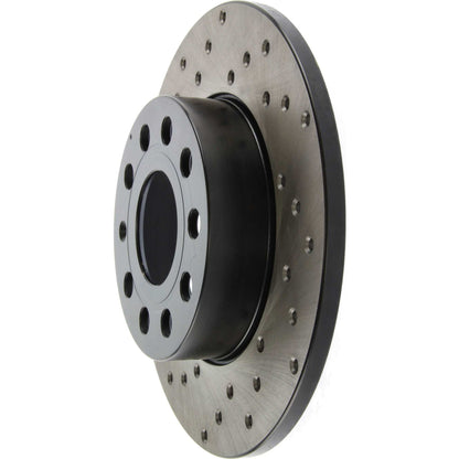 StopTech SportStop 10 Audi A3 / 1/05-10 VW Jetta Drilled Right Rear Rotor 128.33105R