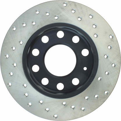 StopTech SportStop 02-06 Audi A4 (Exc Quattro) / 02-12/04 A4 Quattro Drilled Right Rear Rotor 128.33106R