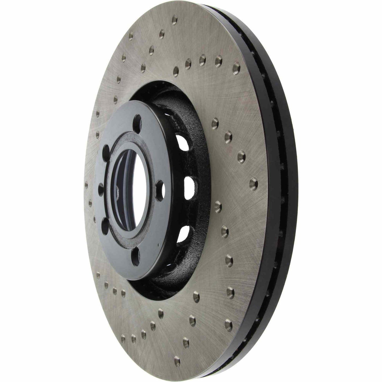 StopTech Sport Cryo Cross Drilled Brake Rotor; Rear Left