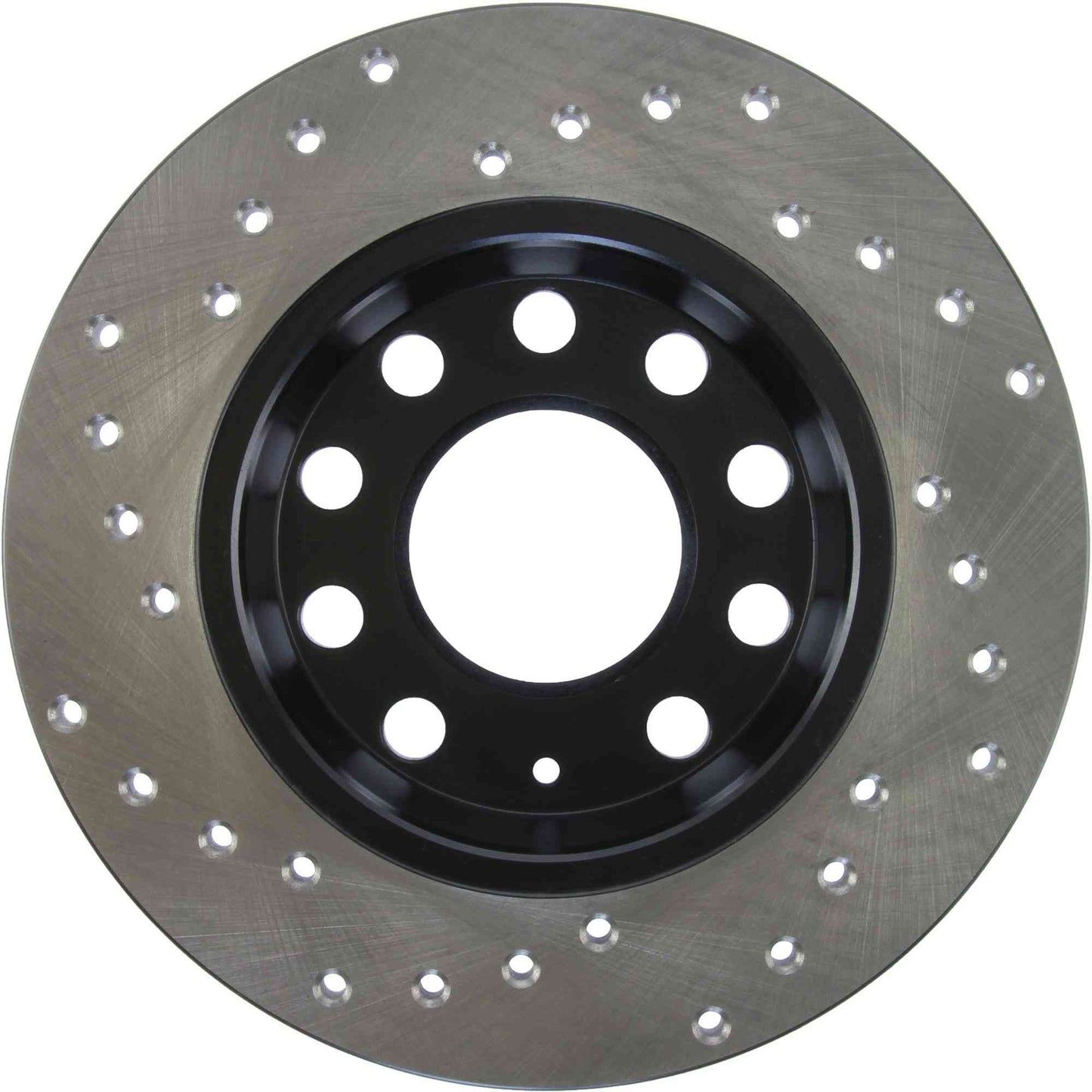 StopTech 01-08 Audi A4 Cross Drilled Cryo Left Rear Rotor 128.33108CL