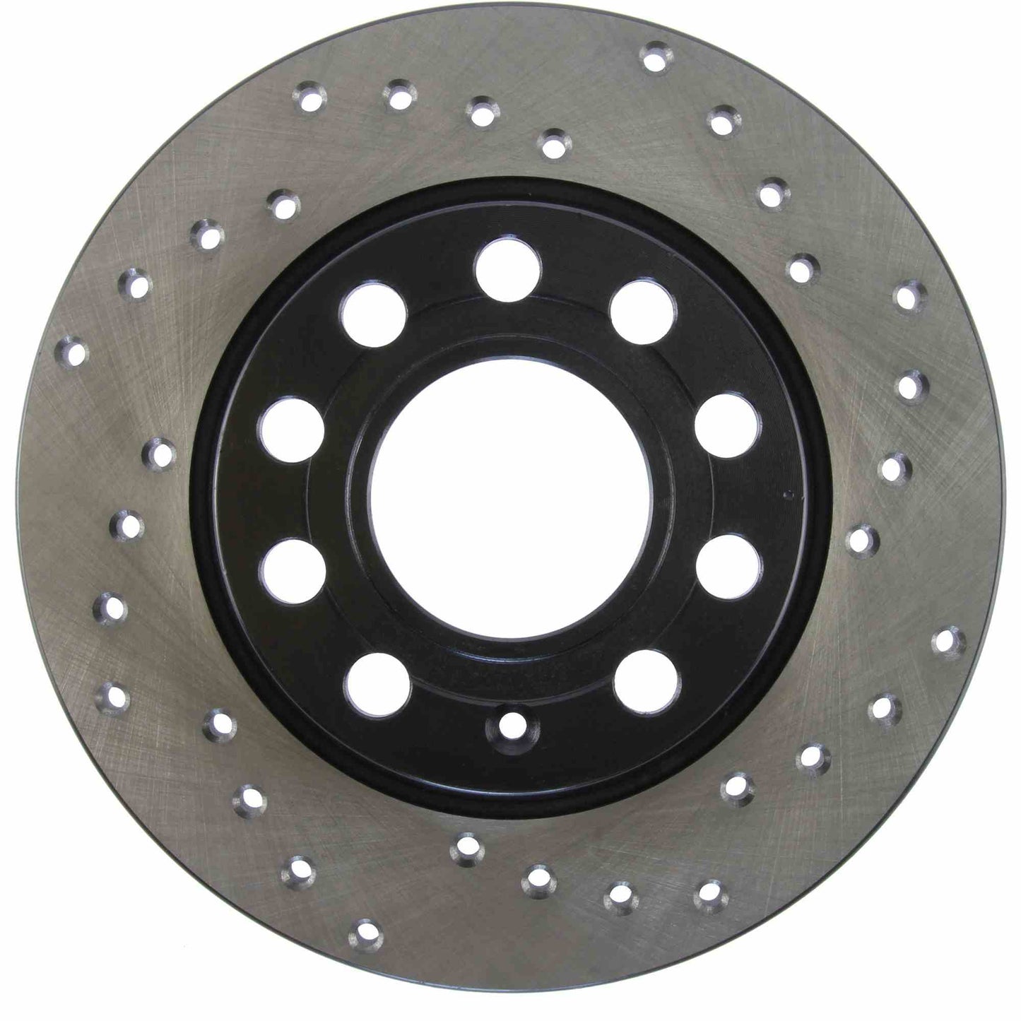 StopTech 01-08 Audi A4 Cross Drilled Cryo Left Rear Rotor 128.33108CL
