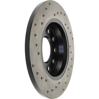 StopTech 01-08 Audi A4 Cross Drilled Cryo Left Rear Rotor 128.33108CL