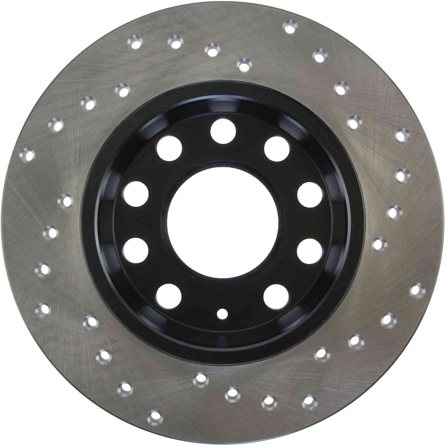 StopTech 01-08 Audi A4 Cross Drilled Cryo Right Rear Rotor 128.33108CR