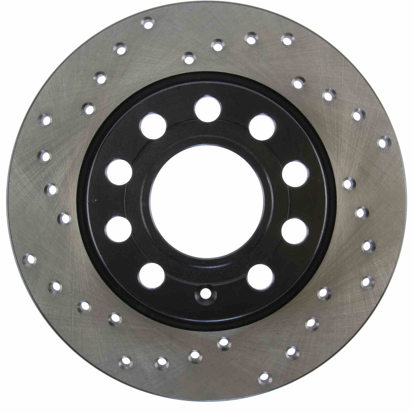 StopTech 01-08 Audi A4 Cross Drilled Cryo Right Rear Rotor 128.33108CR